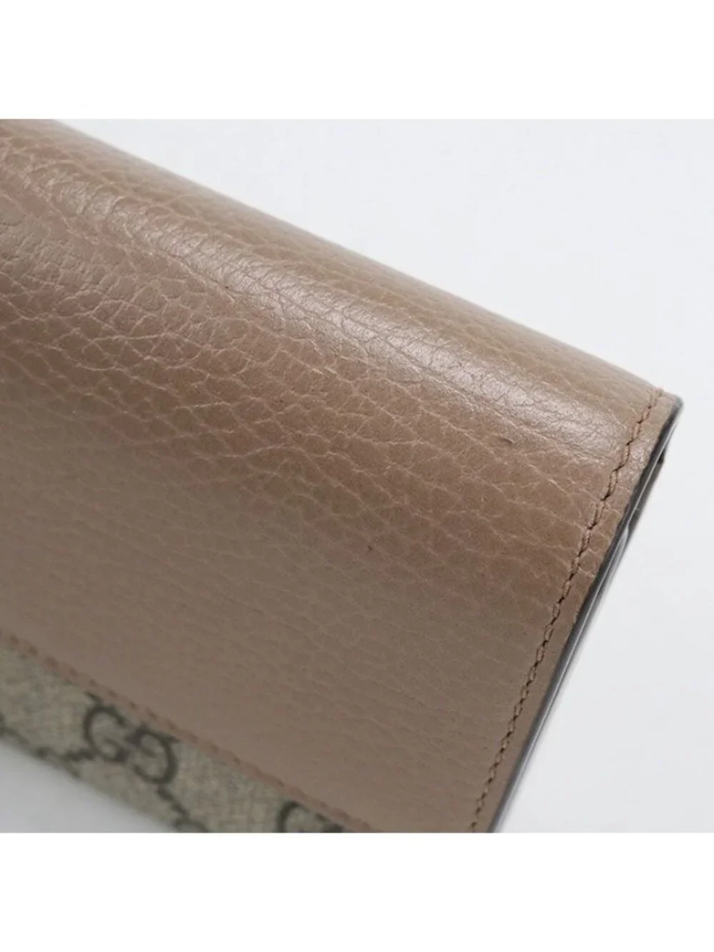 ★SOLD★ Gucci Bicolor Continental Wallet Double Bifold Leather - Picture 8 of 8